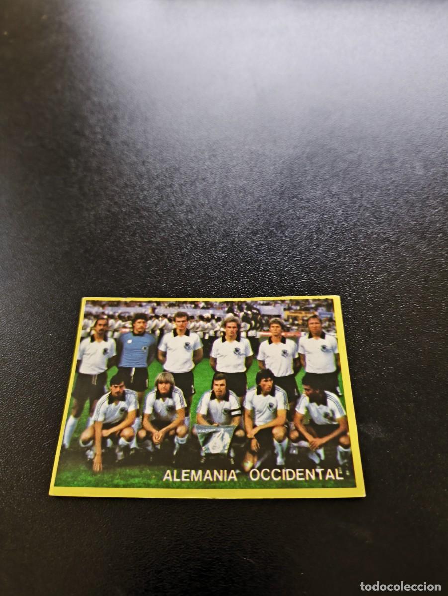 Cromos de F&uacute;tbol: 37 Alemania Occidental SIN PEGAR DANONE FUTBOL EN ACCION MUNDIAL 1982 82 NO PANINI