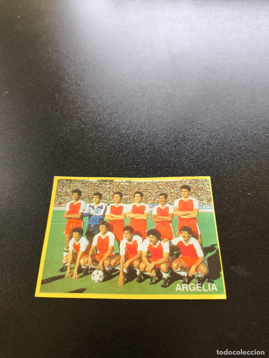 Cromos de Futebol: 42 Argelia SIN PEGAR DANONE FUTBOL EN ACCION MUNDIAL 1982 82 NO PANINI