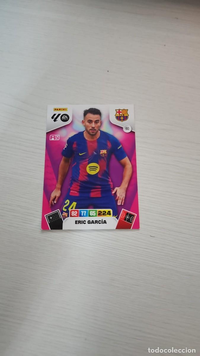 Cromos de Futebol: 60 ERIC GARC&Iacute;A FC BARCELONA | ADRENALYN XL LALIGA 2025-26
