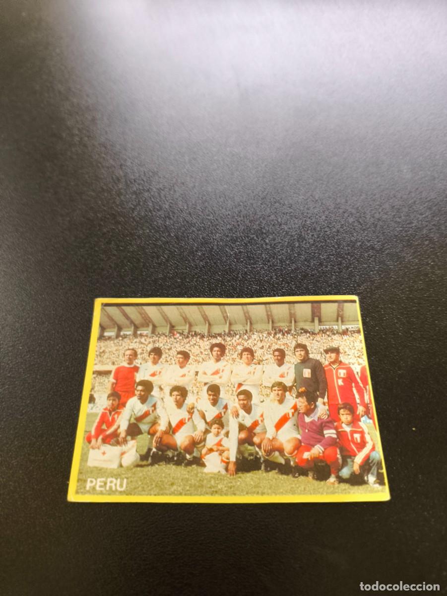 Cromos de Futebol: 43 Per&uacute; SIN PEGAR DANONE FUTBOL EN ACCION MUNDIAL 1982 82 NO PANINI