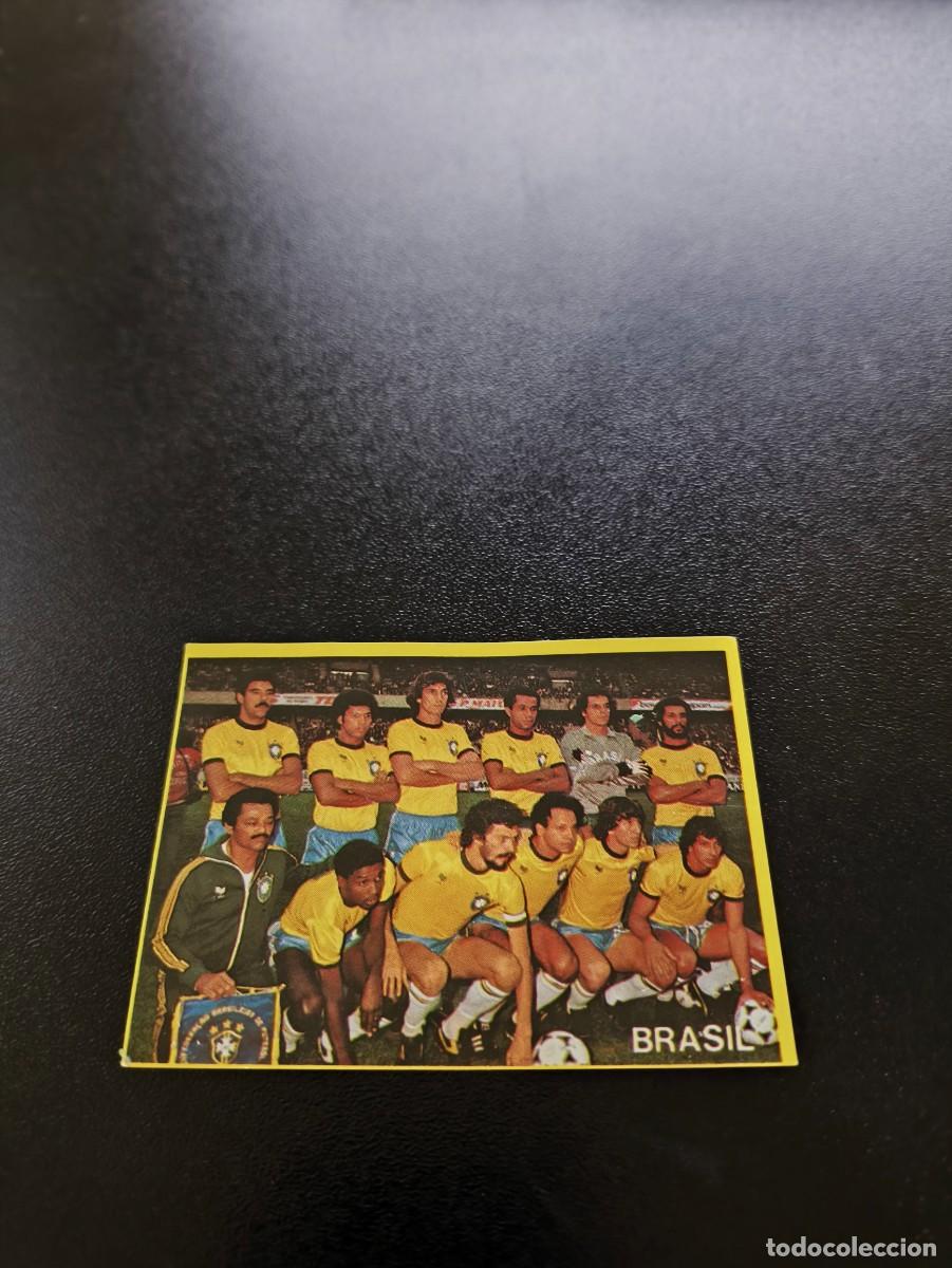 Cromos de Futebol: 44 Brasil SIN PEGAR DANONE FUTBOL EN ACCION MUNDIAL 1982 82 NO PANINI