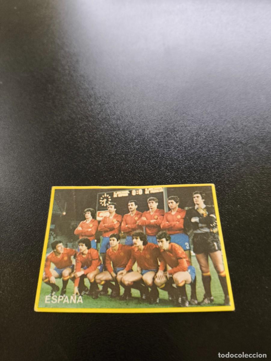 Cromos de Futebol: 45 Espa&ntilde;a SIN PEGAR DANONE FUTBOL EN ACCION MUNDIAL 1982 82 NO PANINI