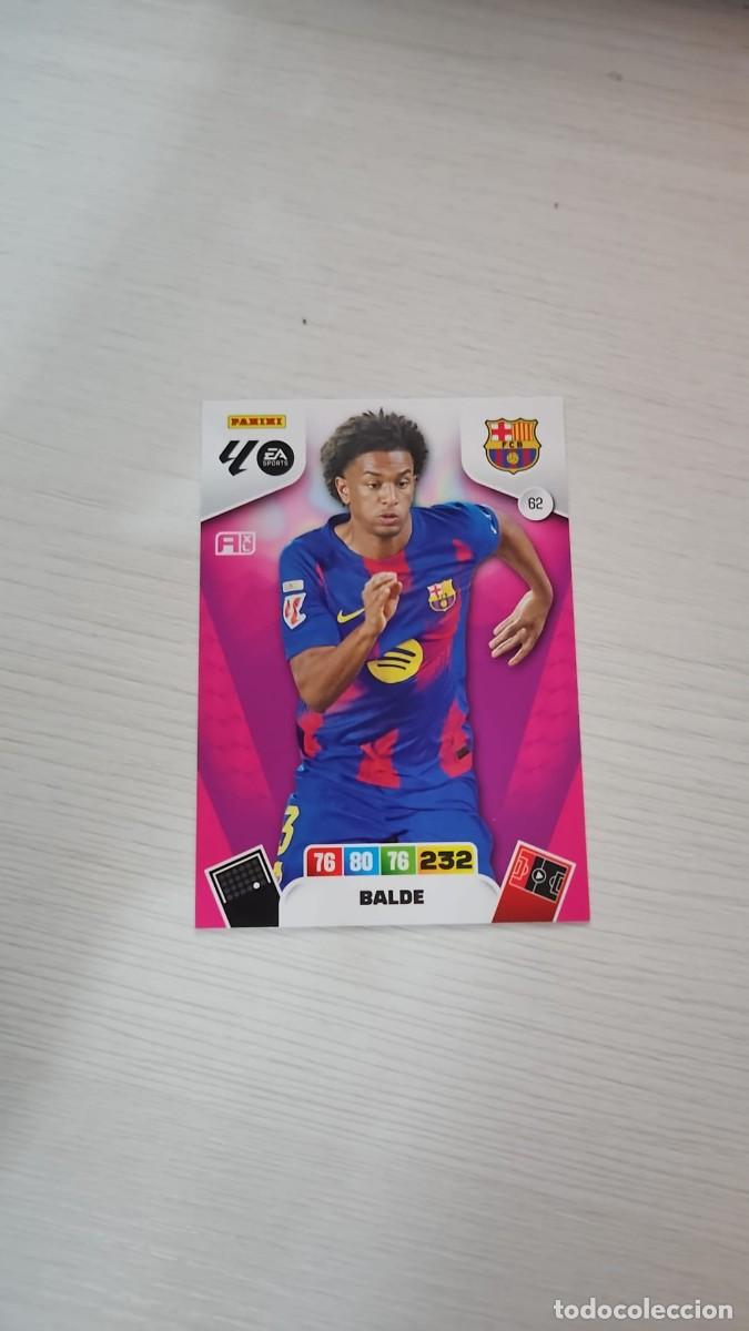 Cromos de F&uacute;tbol: 62 BALDE FC BARCELONA | ADRENALYN XL LALIGA 2025-26
