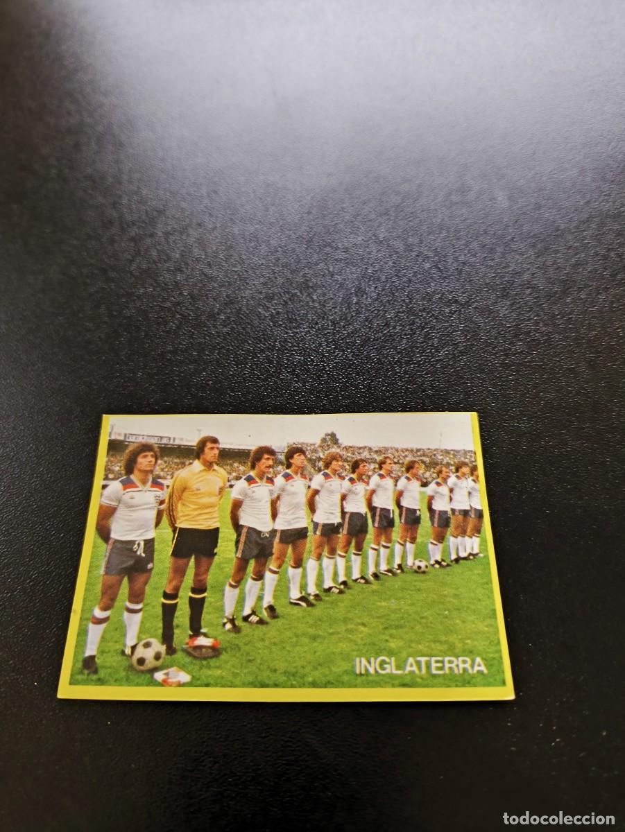 Cromos de F&uacute;tbol: 56 inglaterra england SIN PEGAR DANONE FUTBOL EN ACCION MUNDIAL 1982 82 NO PANINI