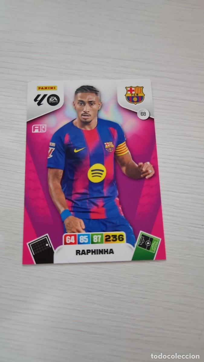 Cromos de F&uacute;tbol: 68 RAPHINHA FC BARCELONA | ADRENALYN XL LALIGA 2025-26