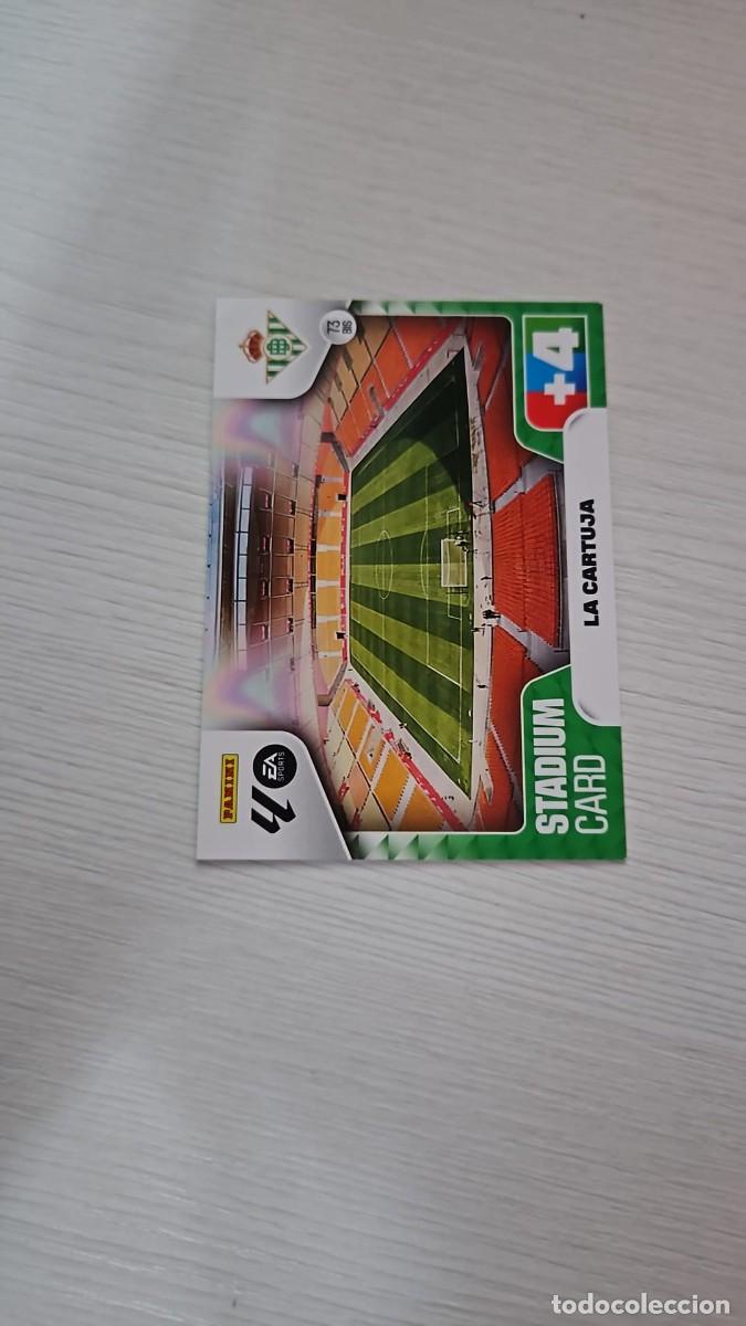 Cromos de F&uacute;tbol: 73 BIS ESTADIO REAL BETIS | ADRENALYN XL LALIGA 2025-26