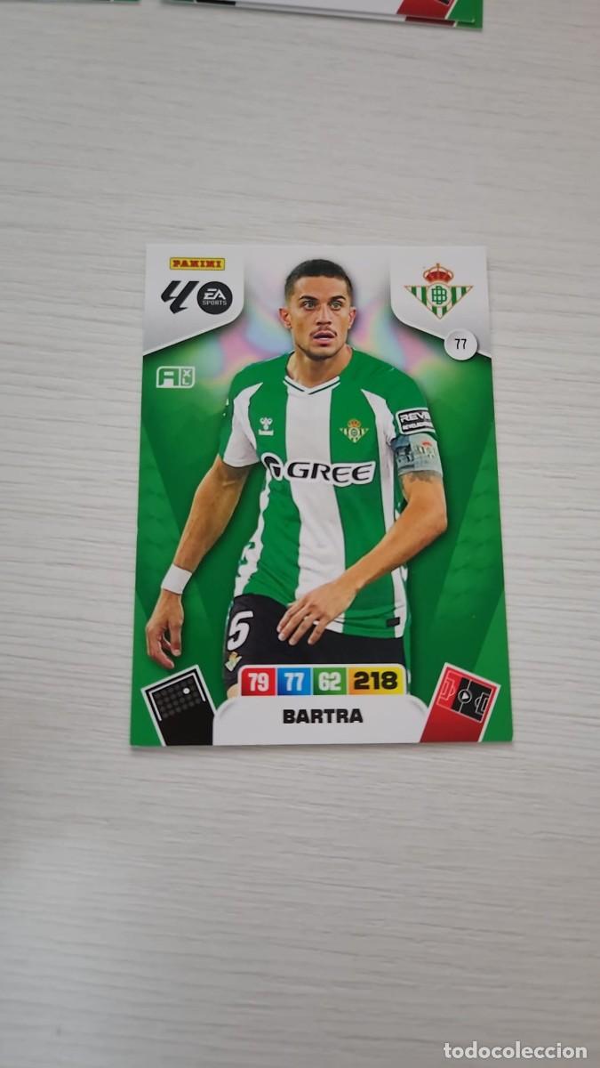 Cromos de F&uacute;tbol: 77 BARTRA REAL BETIS | ADRENALYN XL LALIGA 2025-26