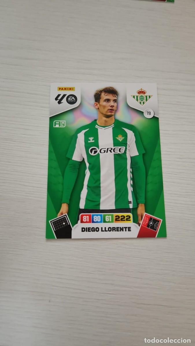 Cromos de F&uacute;tbol: 78 DIEGO LLORENTE REAL BETIS | ADRENALYN XL LALIGA 2025-26