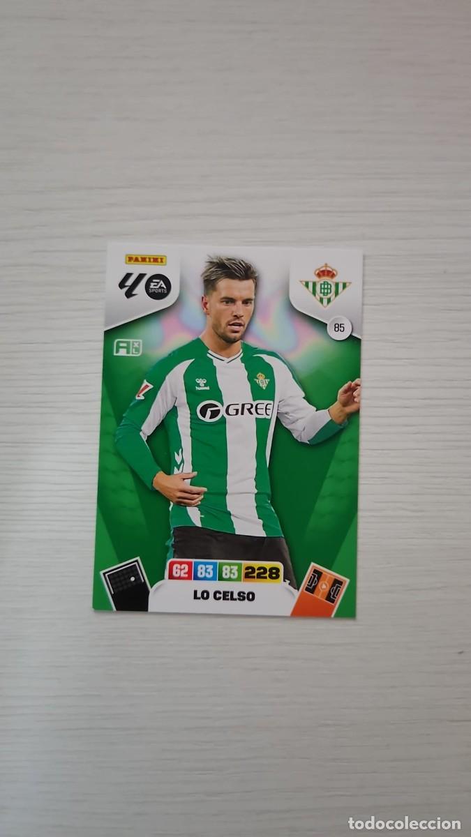 Cromos de F&uacute;tbol: 85 LO CELSO REAL BETIS | ADRENALYN XL LALIGA 2025-26