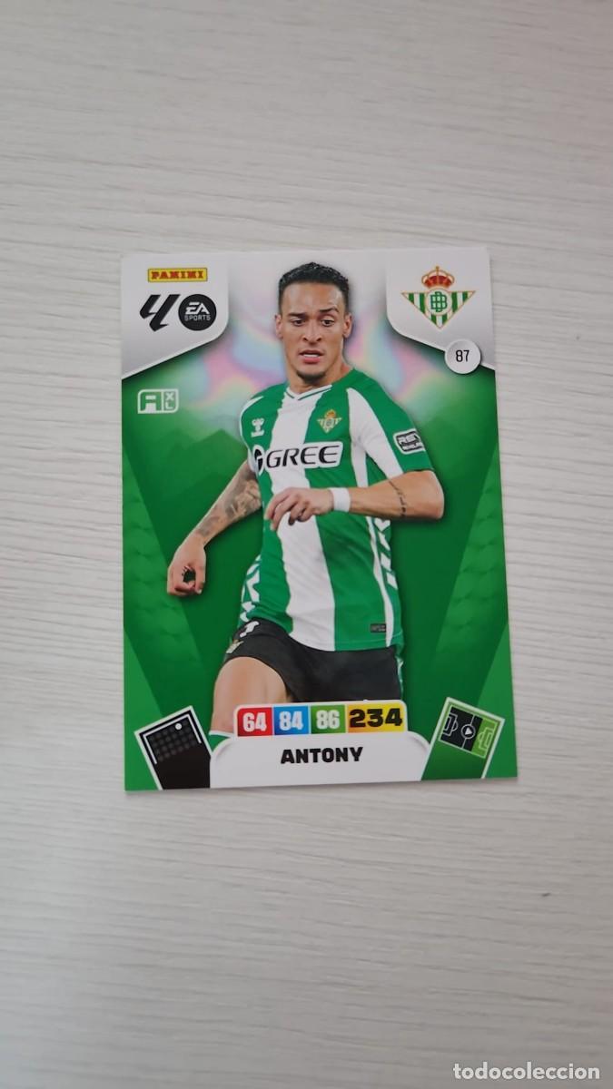 Cromos de F&uacute;tbol: 87 ANTONY REAL BETIS | ADRENALYN XL LALIGA 2025-26