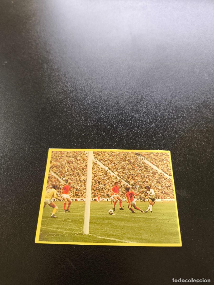 Cromos de F&uacute;tbol: 80 Gerd Muller ALEMANIA GERMANY SIN PEGAR DANONE FUTBOL EN ACCION MUNDIAL 1982 82 NO PANINI
