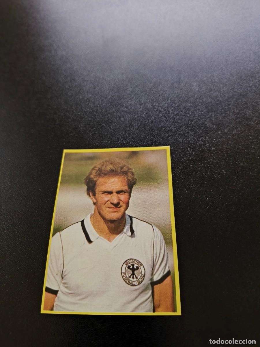 Cromos de F&uacute;tbol: 92 Rummenigge ALEMANIA GERMANY SIN PEGAR DANONE FUTBOL EN ACCION MUNDIAL 1982 82 NO PANINI