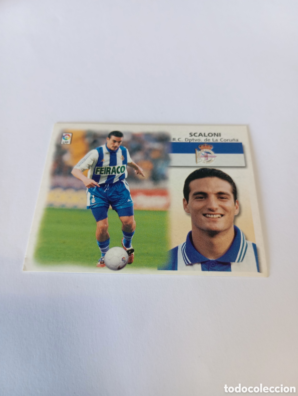 Cromos de F&uacute;tbol: SCALONI Deportivo LIGA ESTE 1999 2000 PANINI 99 00 NUEVO SIN PEGAR