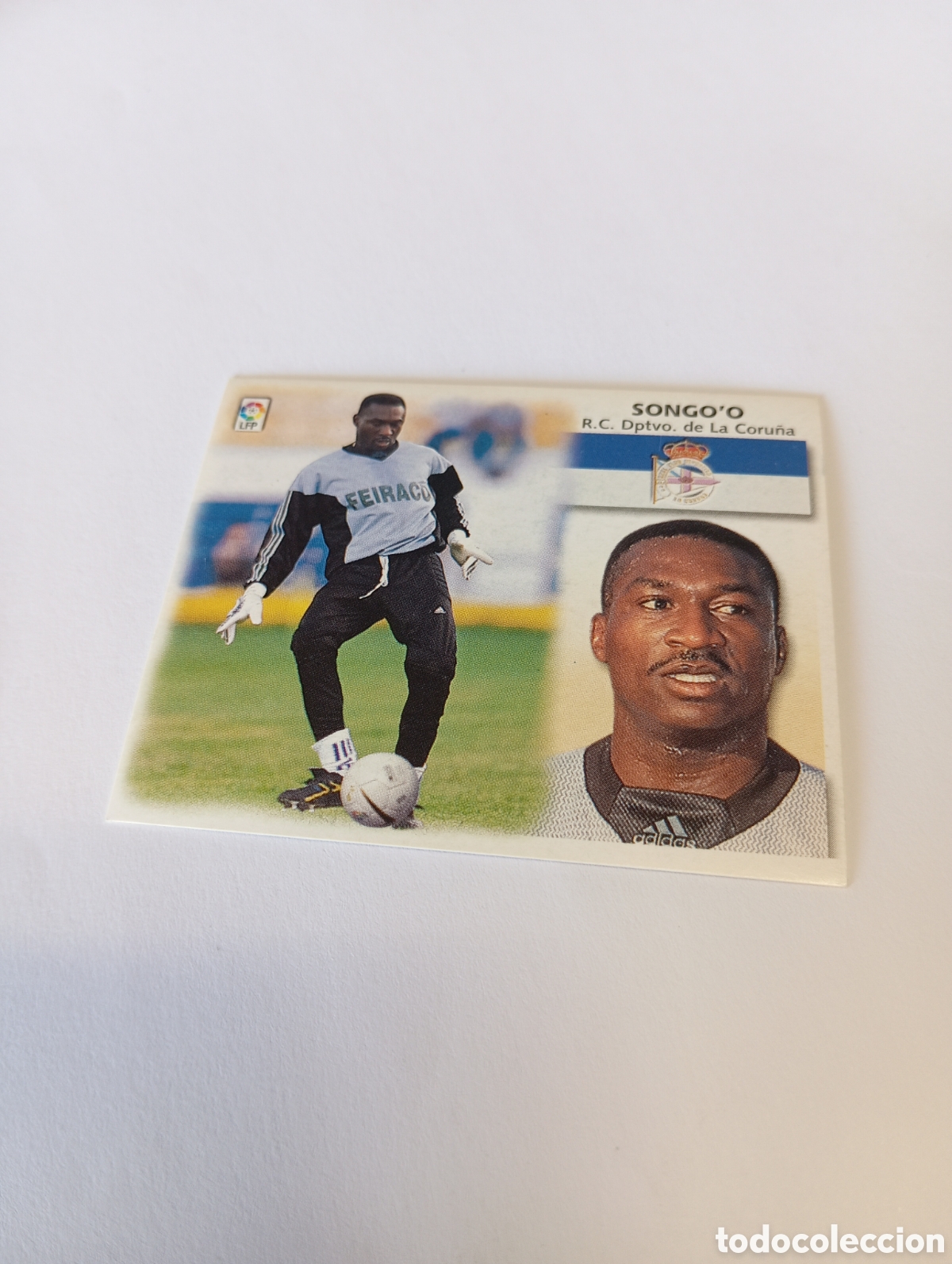 Cromos de F&uacute;tbol: SONGO'O Deportivo LIGA ESTE 1999 2000 PANINI 99 00 NUEVO SIN PEGAR