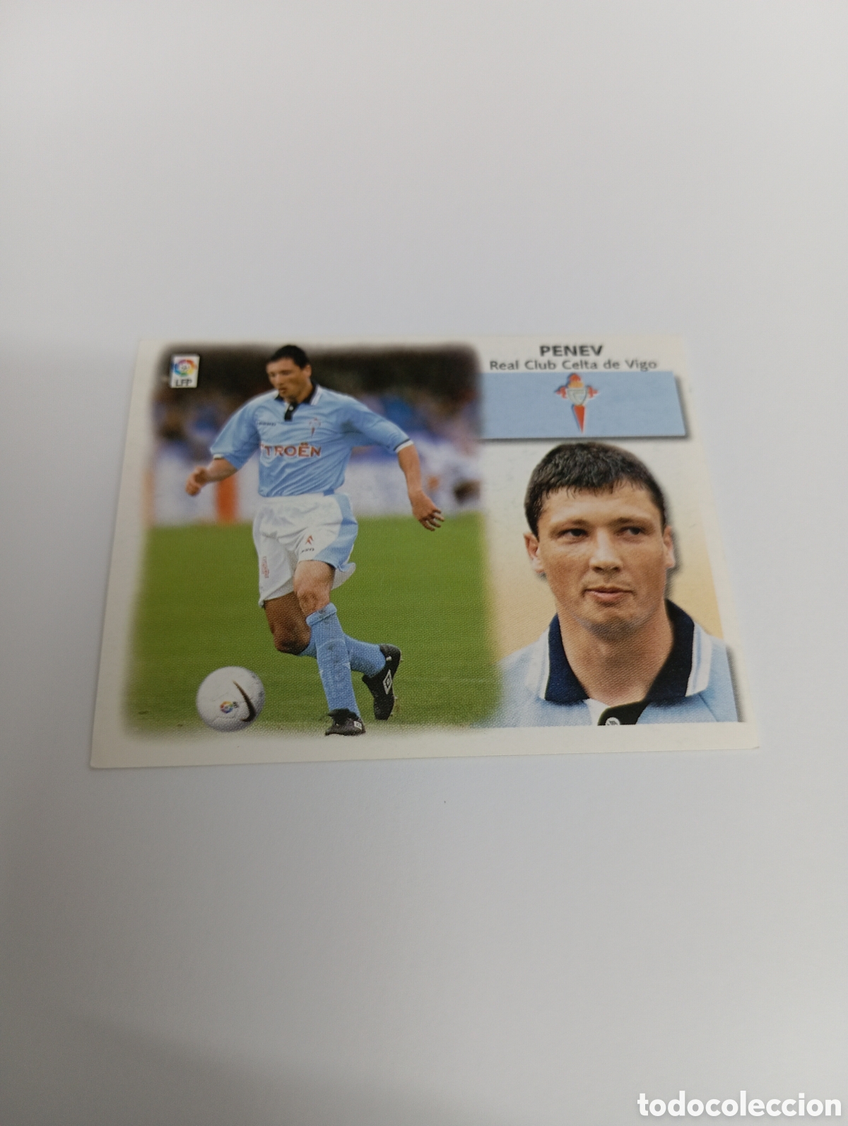 Cromos de F&uacute;tbol: PENEV BAJA Celta Vigo LIGA ESTE 1999 2000 PANINI 99 00 NUEVO SIN PEGAR