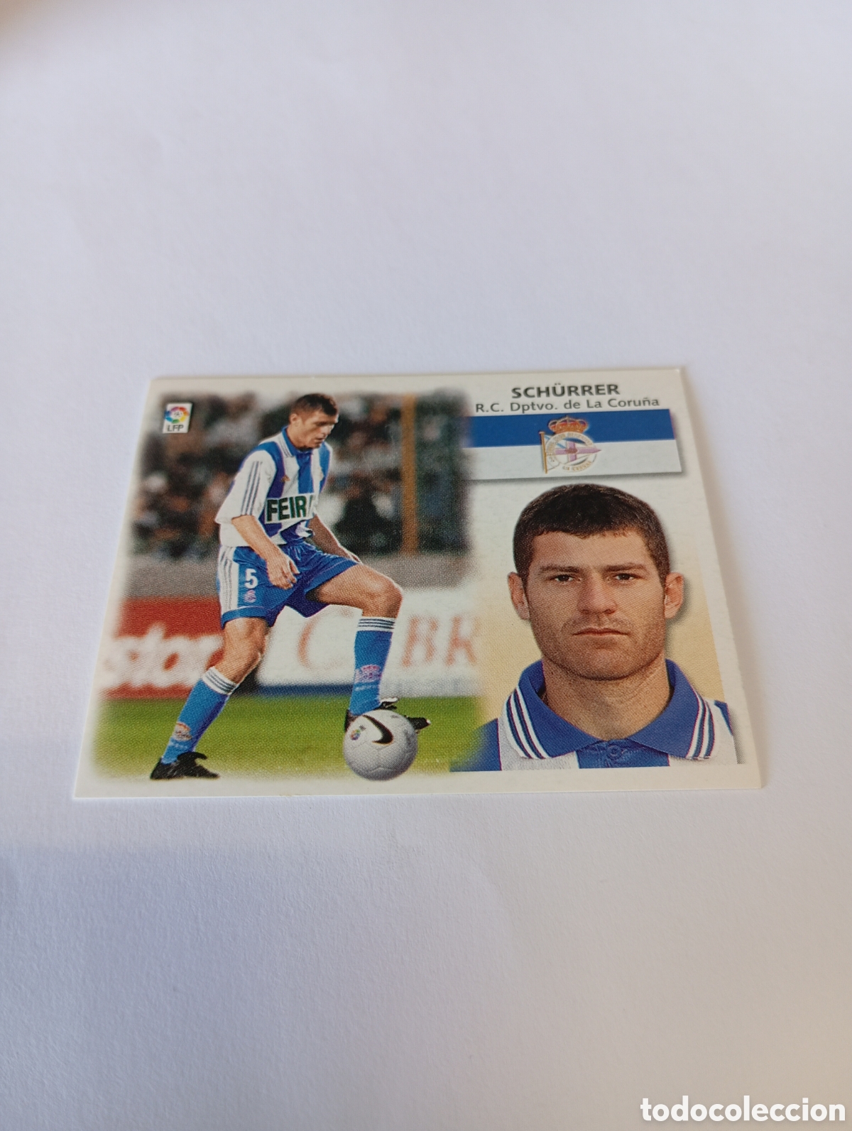 Cromos de F&uacute;tbol: SCHURRER Deportivo LIGA ESTE 1999 2000 PANINI 99 00 NUEVO SIN PEGAR
