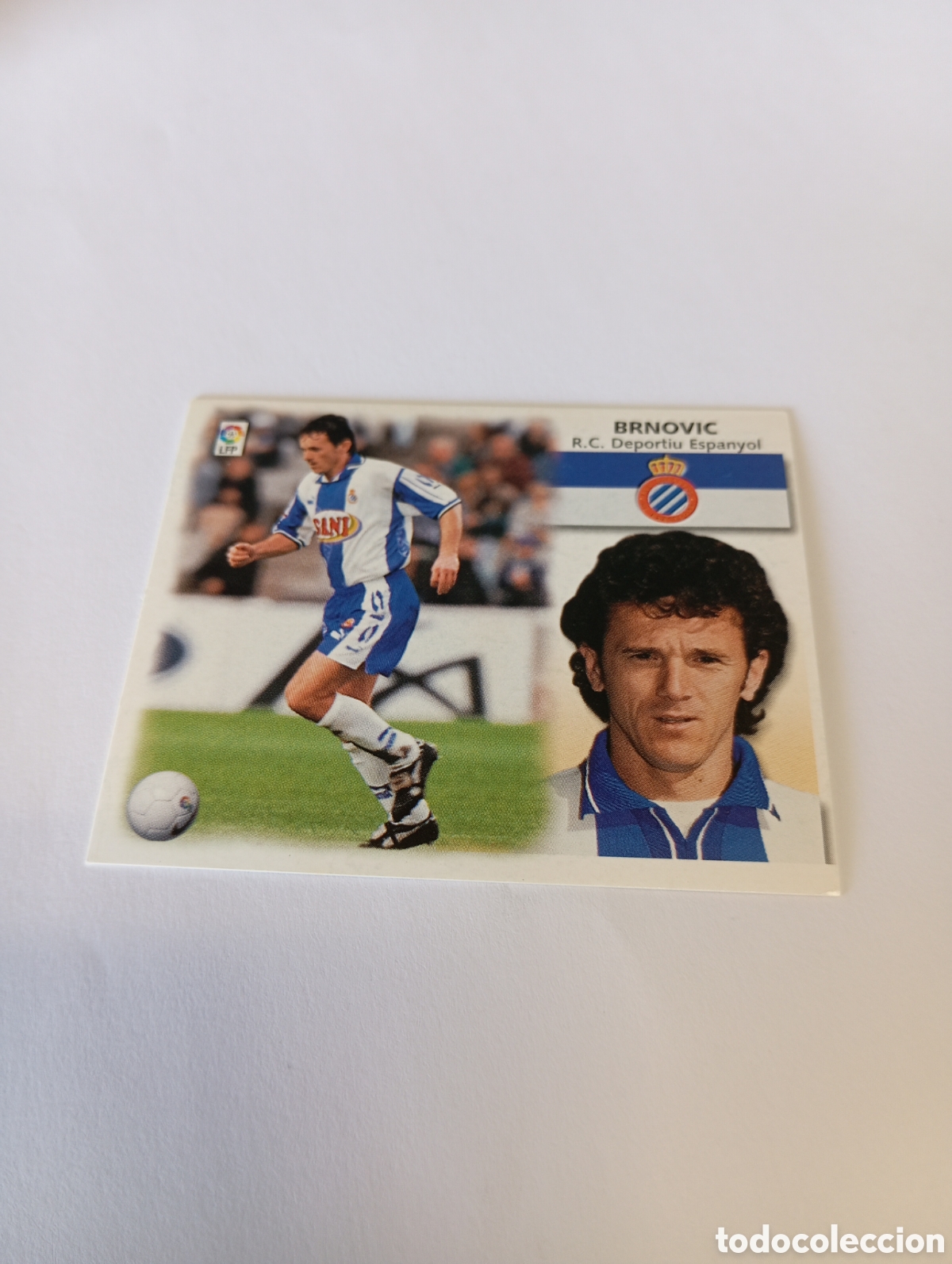 Cromos de F&uacute;tbol: BRNOVIC BAJA Espanyol Espa&ntilde;ol LIGA ESTE 1999 2000 PANINI 99 00 NUEVO SIN PEGAR