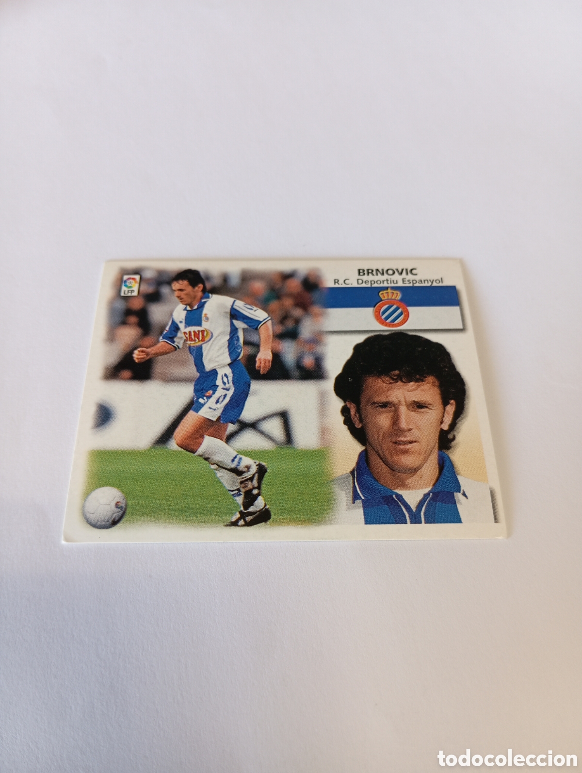 Cromos de F&uacute;tbol: BRNOVIC BAJA Espanyol Espa&ntilde;ol LIGA ESTE 1999 2000 PANINI 99 00 NUEVO SIN PEGAR