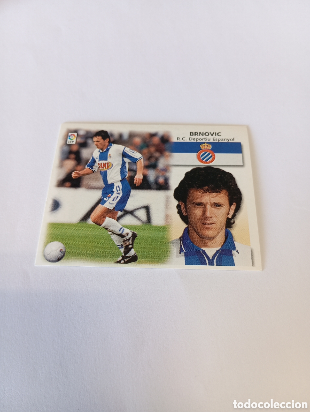 Cromos de F&uacute;tbol: BRNOVIC BAJA Espanyol Espa&ntilde;ol LIGA ESTE 1999 2000 PANINI 99 00 NUEVO SIN PEGAR
