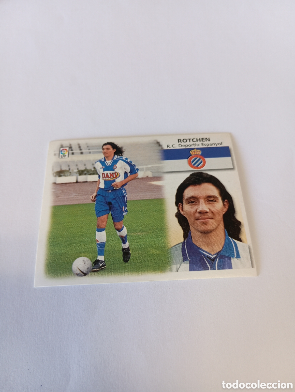 Cromos de F&uacute;tbol: ROTCHEN Espanyol Espa&ntilde;ol LIGA ESTE 1999 2000 PANINI 99 00 NUEVO SIN PEGAR