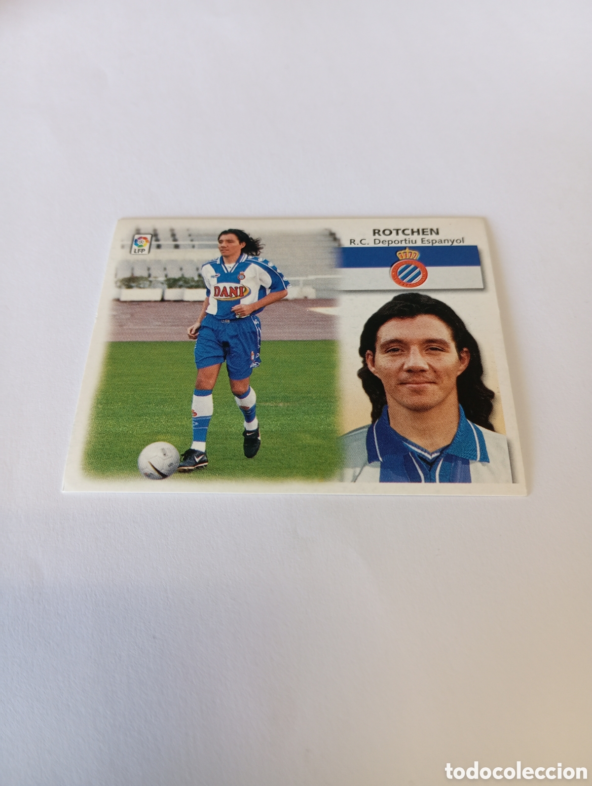 Cromos de F&uacute;tbol: ROTCHEN Espanyol Espa&ntilde;ol LIGA ESTE 1999 2000 PANINI 99 00 NUEVO SIN PEGAR