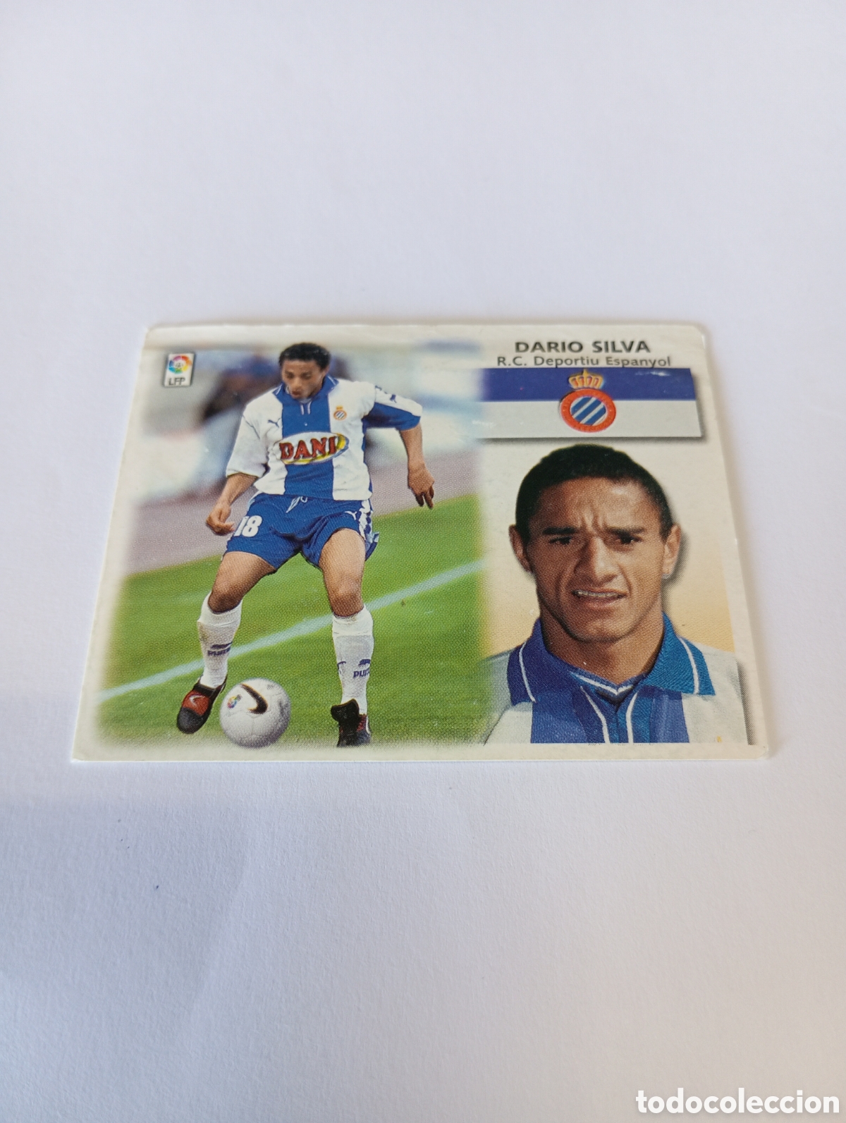 Cromos de F&uacute;tbol: DAR&Iacute;O SILVA BAJA Espanyol Espa&ntilde;ol LIGA ESTE 1999 2000 PANINI 99 00