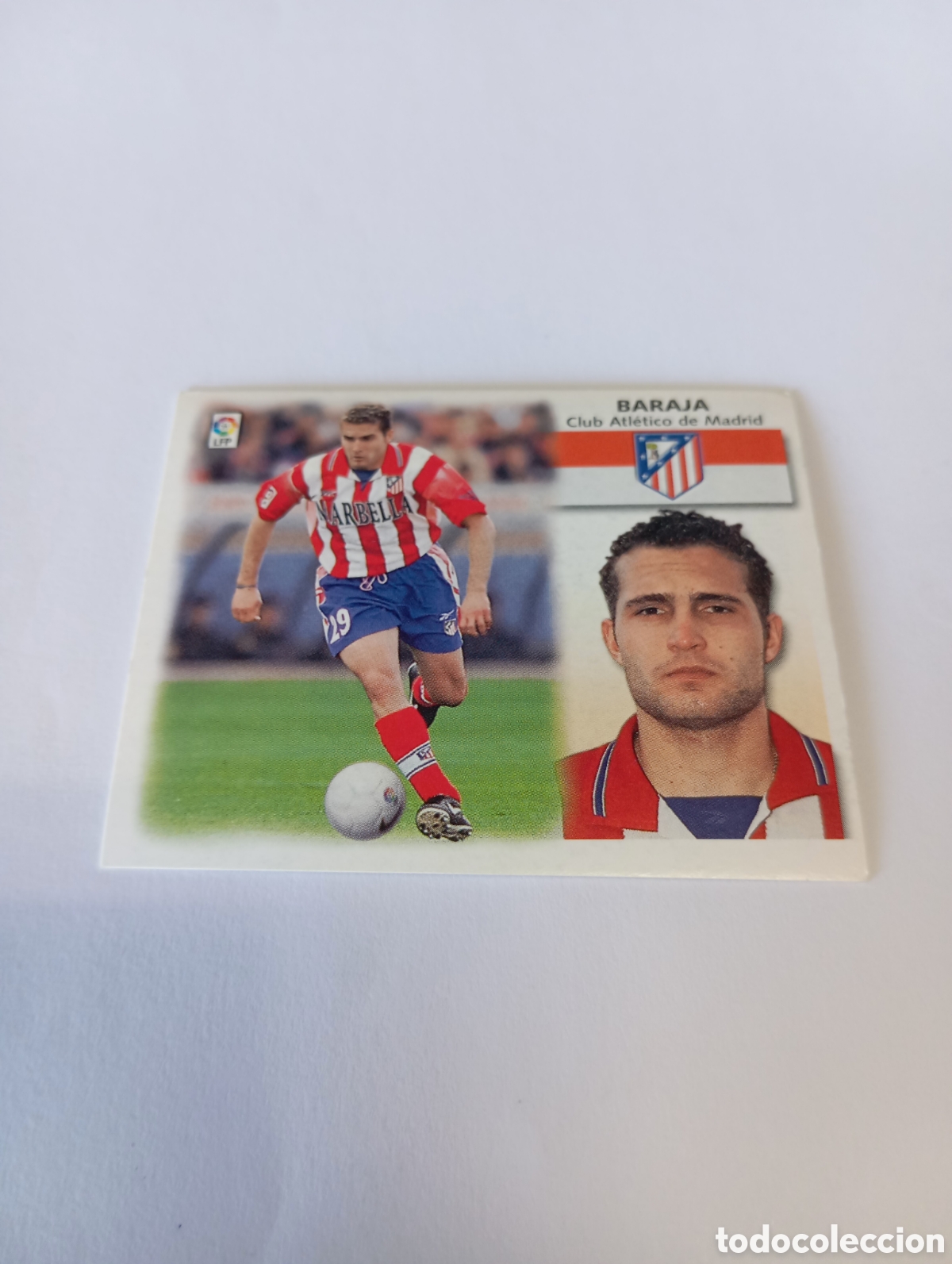 Cromos de F&uacute;tbol: BARAJA Atl&eacute;tico de Madrid LIGA ESTE 1999 2000 PANINI 99 00 NUEVO SIN PEGAR