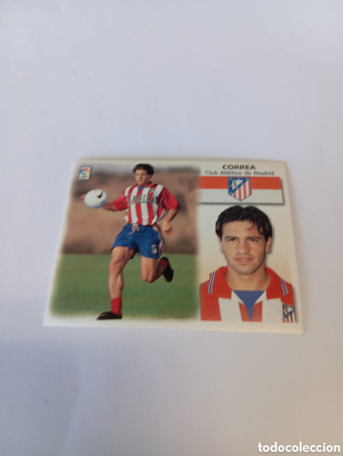 Cromos de F&uacute;tbol: CORREA Atl&eacute;tico de Madrid LIGA ESTE 1999 2000 PANINI 99 00 NUEVO SIN PEGAR