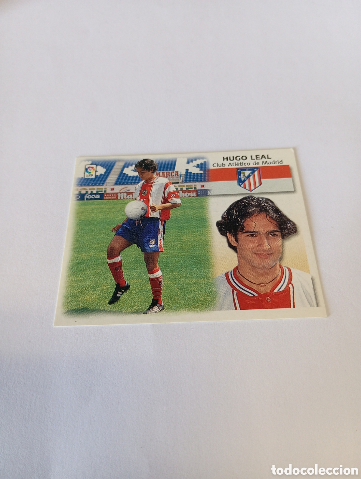 Cromos de F&uacute;tbol: HUGO LEAL COLOCA Atl&eacute;tico de Madrid LIGA ESTE 1999 2000 PANINI 99 00 NUEVO SIN PEGAR