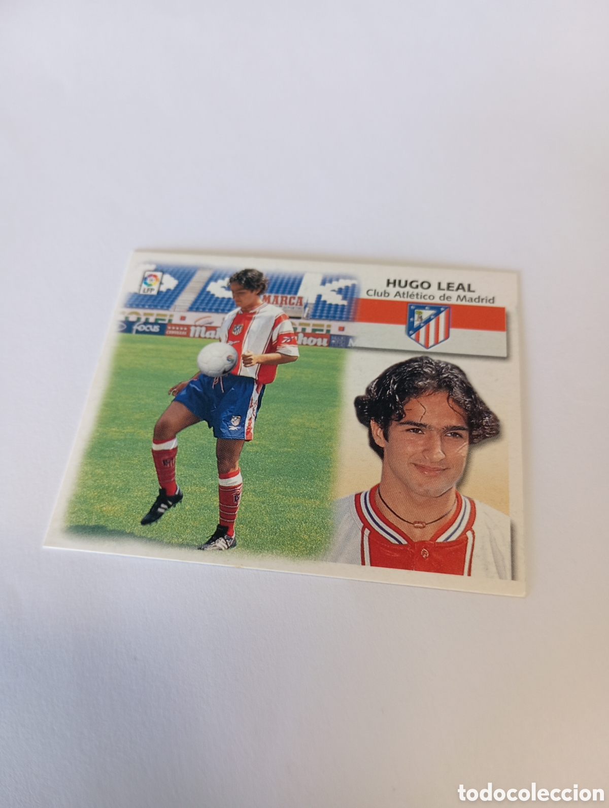 Cromos de F&uacute;tbol: HUGO LEAL COLOCA Atl&eacute;tico de Madrid LIGA ESTE 1999 2000 PANINI 99 00 NUEVO SIN PEGAR