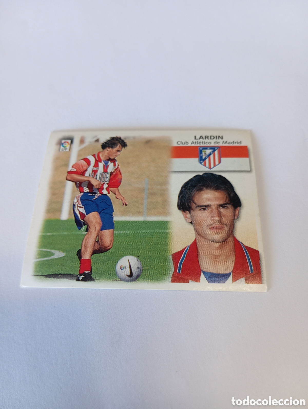 Cartes &agrave; collectionner de Football: LARDIN Atl&eacute;tico de Madrid LIGA ESTE 1999 2000 PANINI 99 00 NUEVO SIN PEGAR