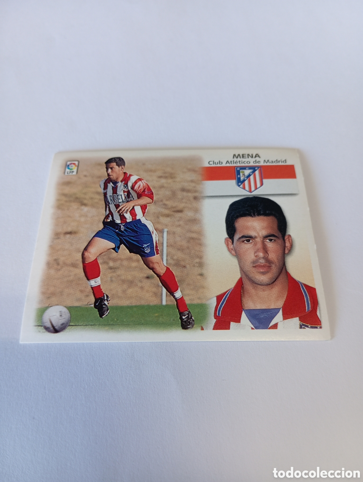 Cartes &agrave; collectionner de Football: MENA Atl&eacute;tico de Madrid LIGA ESTE 1999 2000 PANINI 99 00 NUEVO SIN PEGAR