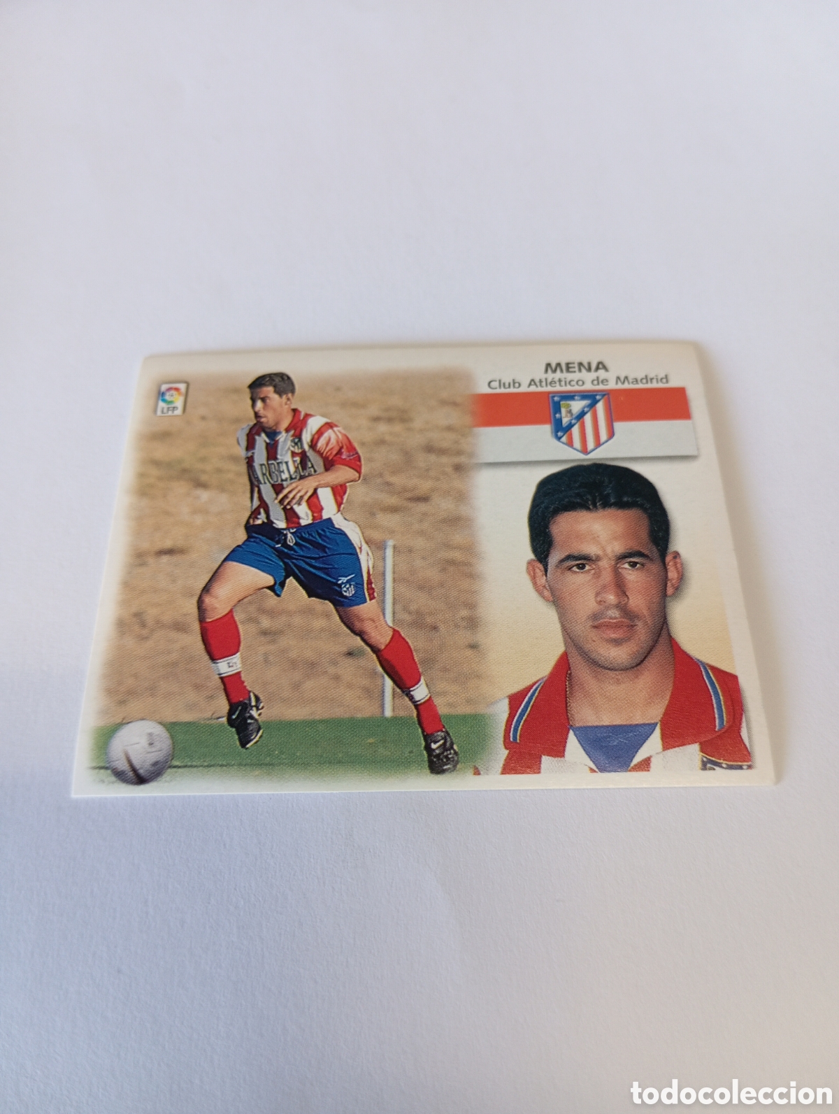 Cartes &agrave; collectionner de Football: MENA Atl&eacute;tico de Madrid LIGA ESTE 1999 2000 PANINI 99 00 NUEVO SIN PEGAR