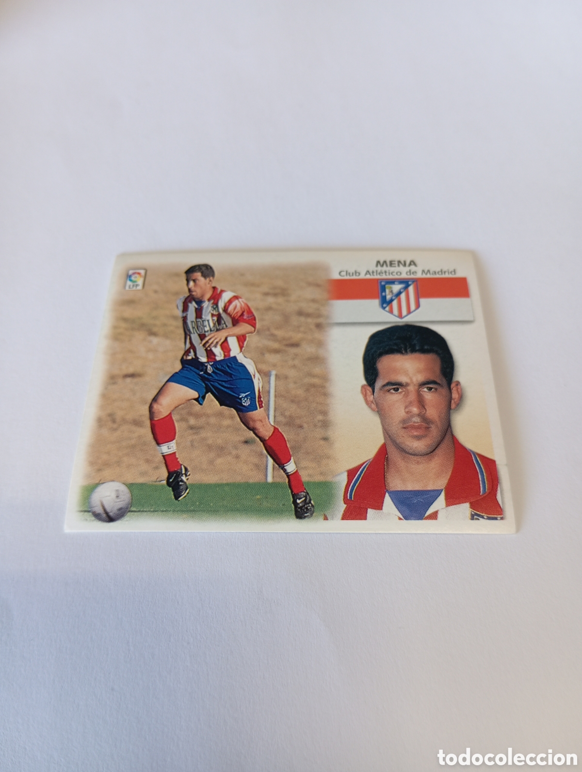 Cartes &agrave; collectionner de Football: MENA Atl&eacute;tico de Madrid LIGA ESTE 1999 2000 PANINI 99 00 NUEVO SIN PEGAR