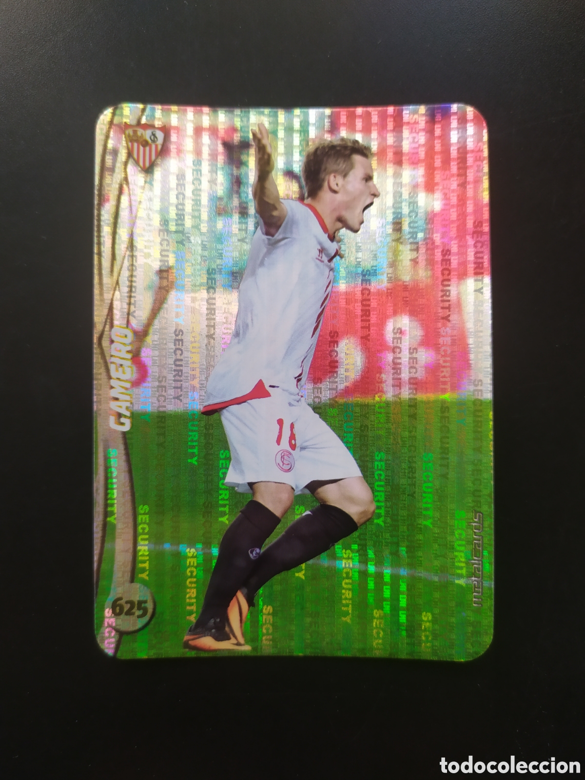 Cromos de F&uacute;tbol: Mundicromo fichas Liga 2014 2015 14 15 Gameiro top brillo security n&deg; 625 Sevilla