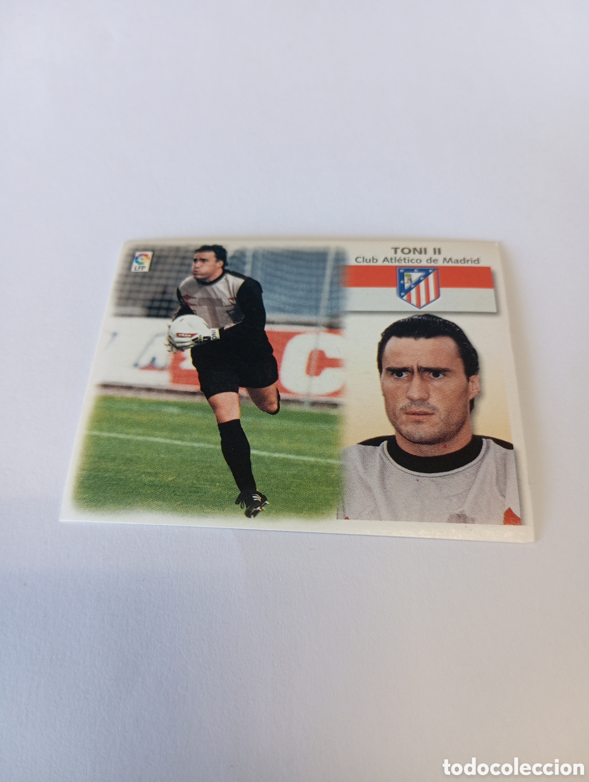 Cromos de F&uacute;tbol: TONI II Atl&eacute;tico de Madrid LIGA ESTE 1999 2000 PANINI 99 00 NUEVO SIN PEGAR