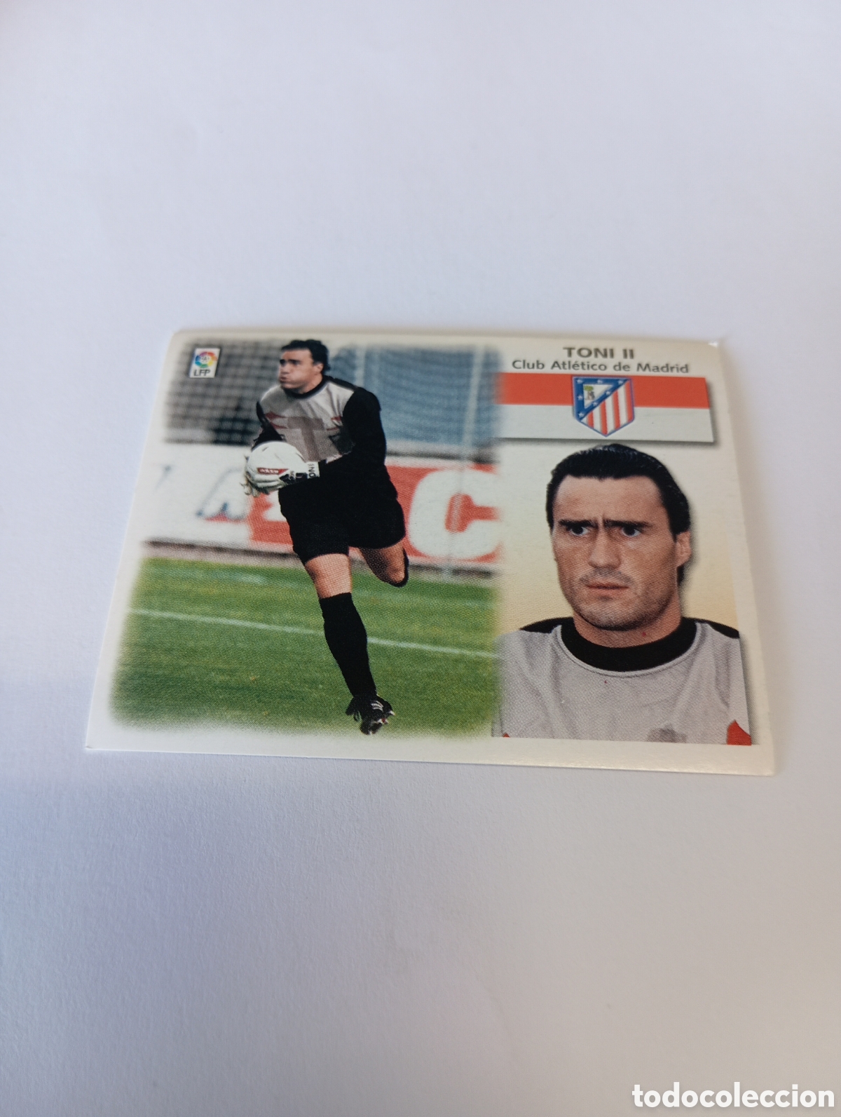 Cromos de F&uacute;tbol: TONI II Atl&eacute;tico de Madrid LIGA ESTE 1999 2000 PANINI 99 00 NUEVO SIN PEGAR