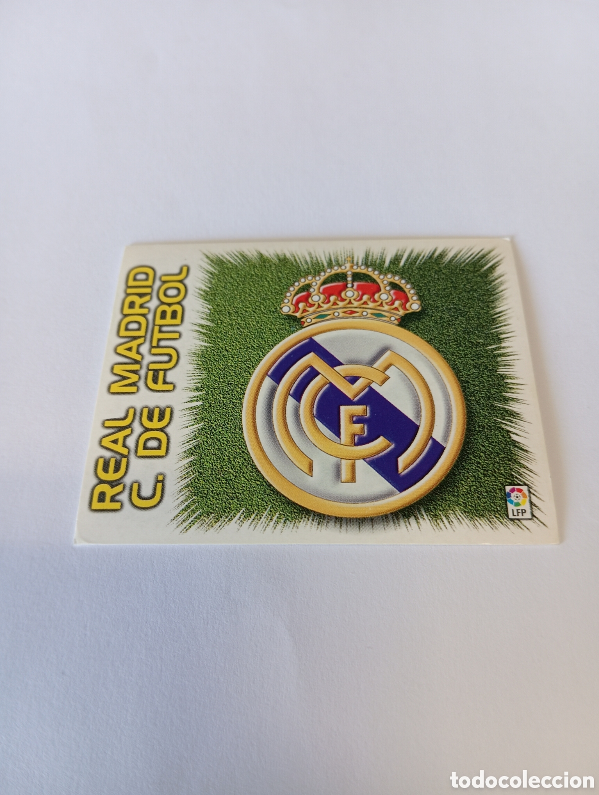 Cromos de F&uacute;tbol: ESCUDO Real Madrid LIGA ESTE 1999 2000 PANINI 99 00 NUEVO SIN PEGAR