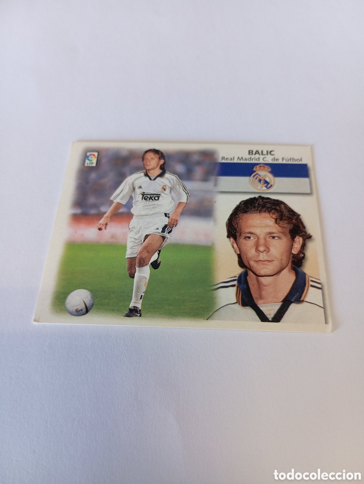 Cromos de F&uacute;tbol: BALIC COLOCA Real Madrid LIGA ESTE 1999 2000 PANINI 99 00 NUEVO SIN PEGAR