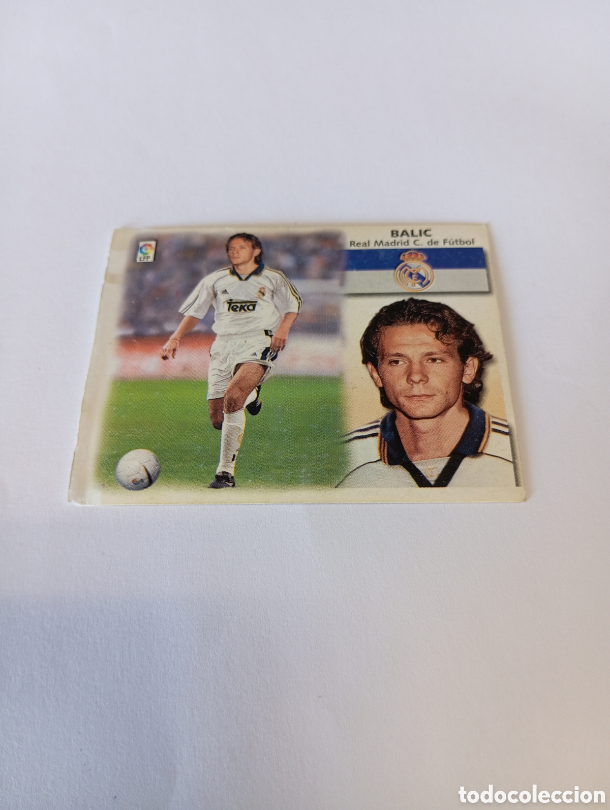 Cromos de F&uacute;tbol: BALIC COLOCA Real Madrid LIGA ESTE 1999 2000 PANINI 99 00 NUEVO SIN PEGAR