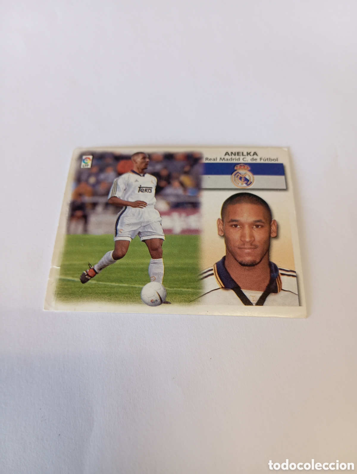Cromos de F&uacute;tbol: ANELKA COLOCA Real Madrid LIGA ESTE 1999 2000 PANINI 99 00 NUEVO SIN PEGAR