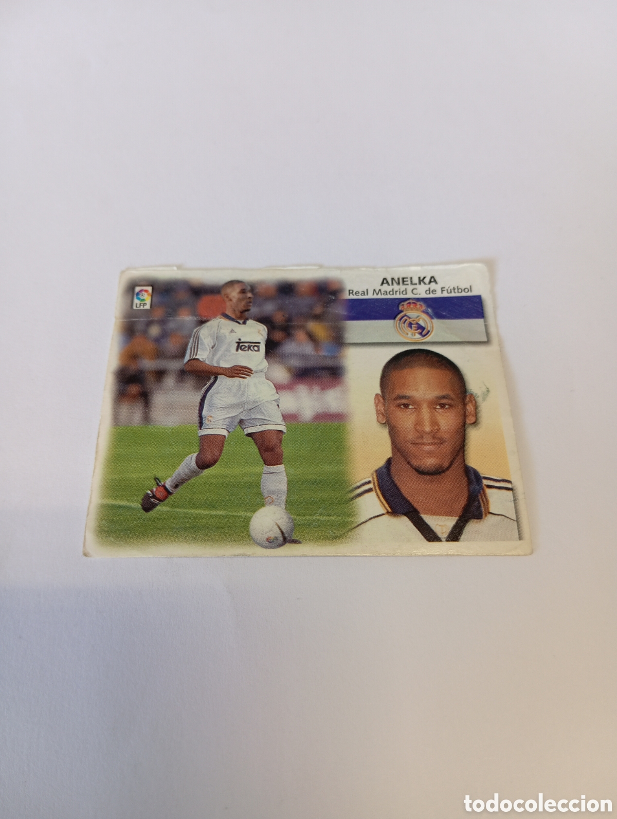 Cromos de F&uacute;tbol: ANELKA COLOCA Real Madrid LIGA ESTE 1999 2000 PANINI 99 00 NUEVO SIN PEGAR