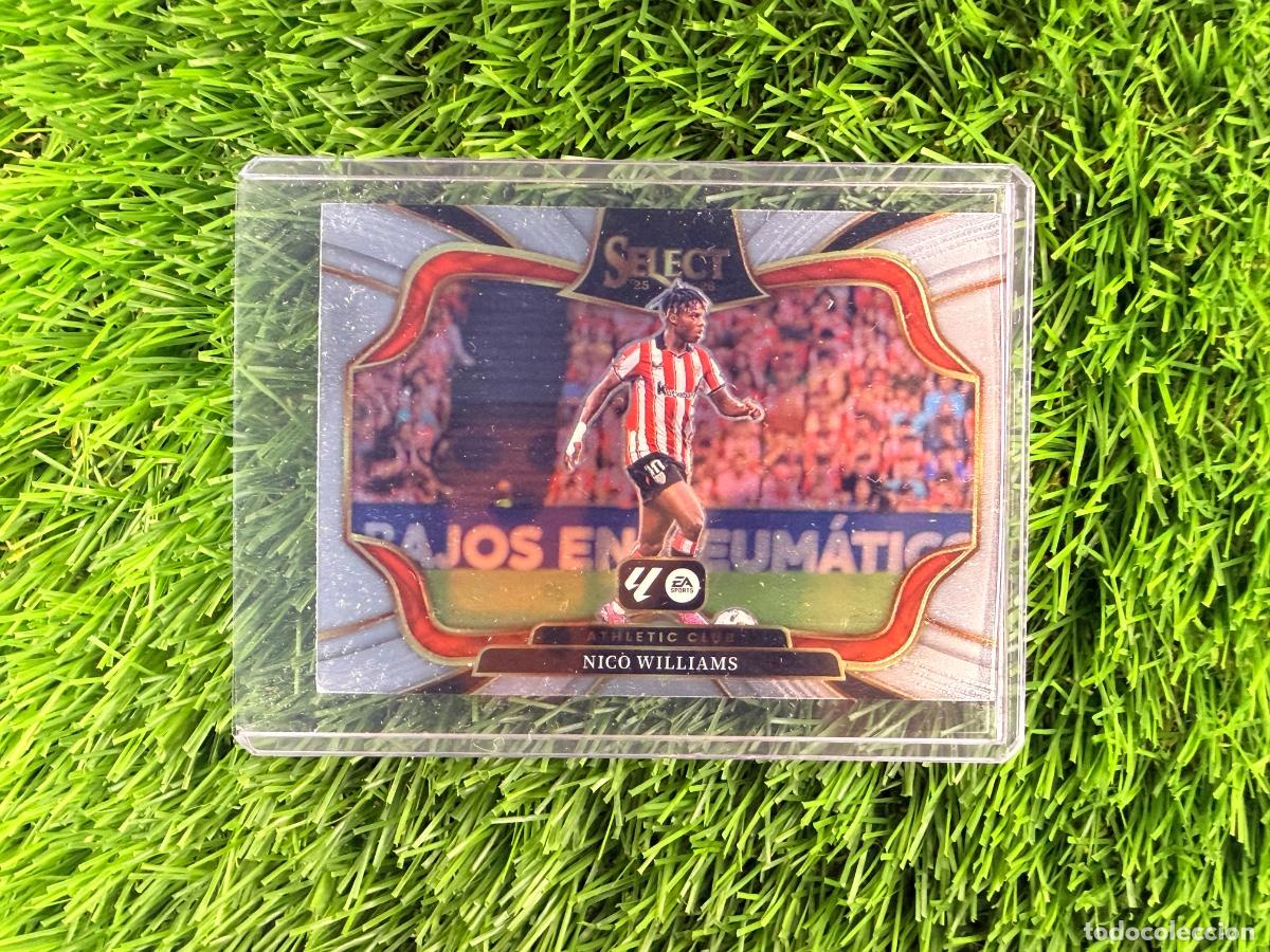 Cromos de F&uacute;tbol: N&ordm; 241 Nico Williams Base Field Level Athletic Club Select La Liga 25 26
