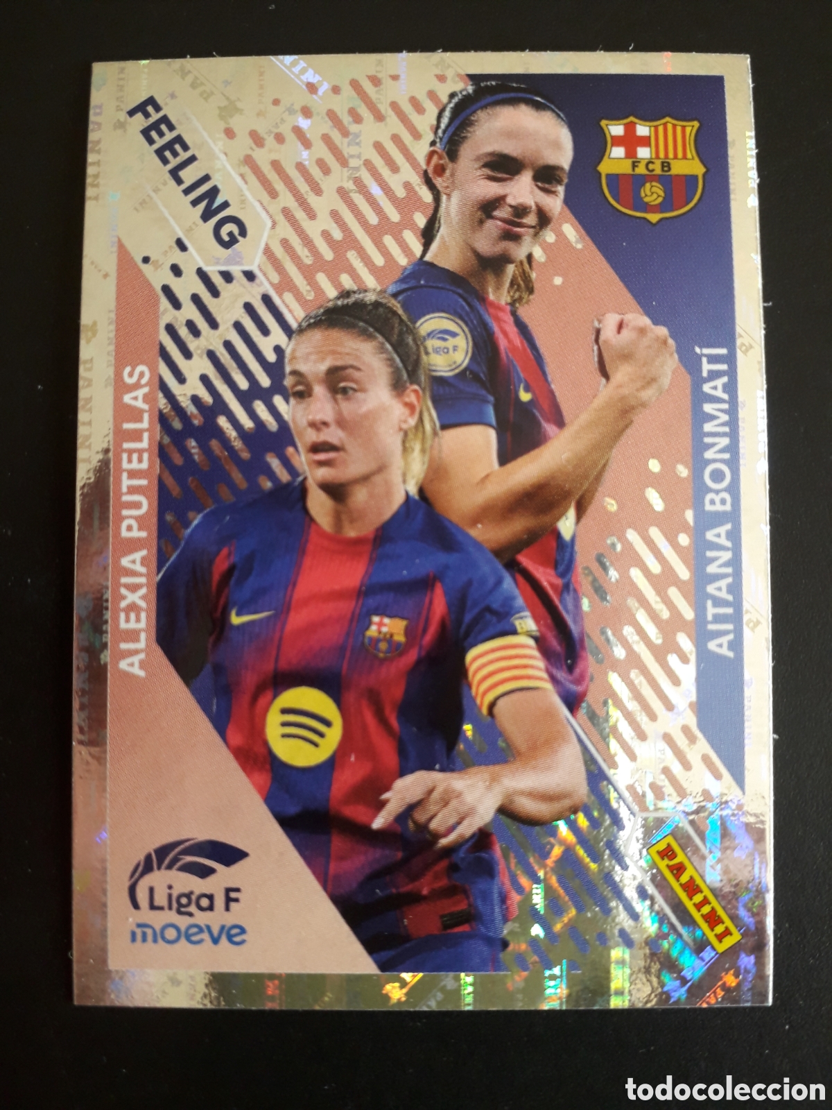 Cromos de F&uacute;tbol: A PUTELLAS/A BONMAT&Iacute; FC BARCELONA FEELING N&deg; 364 LIGA F FEMENINA 2025 2026 25 26 PANINI PEDID M&Iacute;N 3&euro;