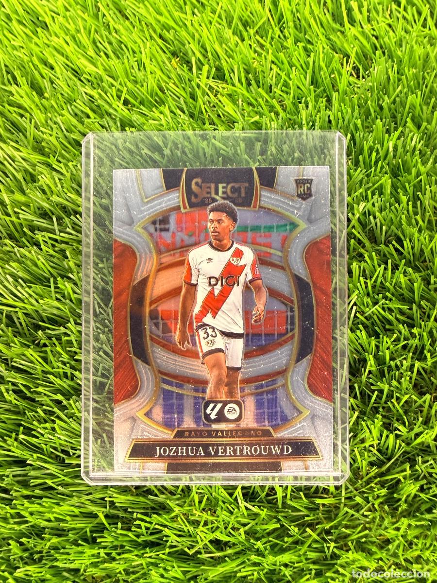 Cromos de F&uacute;tbol: N&ordm; 38 Jozhua Vertrouwd Base Terrace Rayo Vallecano Select La Liga 25 26