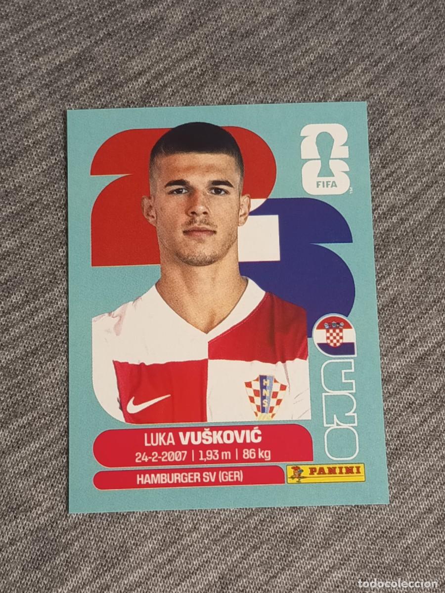 Fu&szlig;ball-Sticker: VUSKOVIC CRO 6 STICKER MUNDIAL 2026 PANINI FIFA WORLD CUP NUEVO