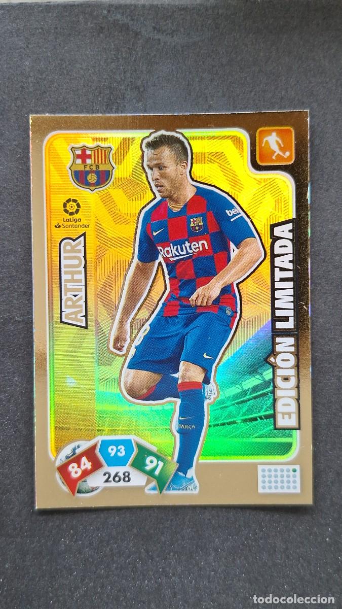 Cromos de F&uacute;tbol: L1 ARTHUR F. C. BARCELONA EDICION LIMITADA PANINI ADRENALYN XL LIGA 2019/20 19 20