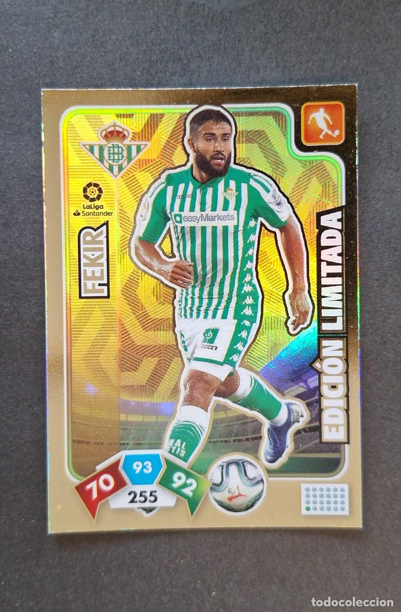 Fu&szlig;ball-Sticker: L1 FEKIR REAL BETIS BALOMPIE EDICION LIMITADA PANINI ADRENALYN XL LIGA 2019/20 19 20