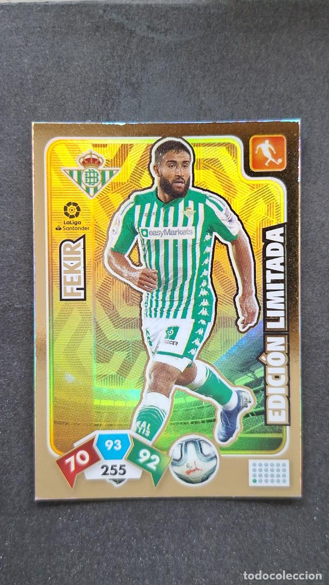 Fu&szlig;ball-Sticker: L1 FEKIR REAL BETIS BALOMPIE EDICION LIMITADA PANINI ADRENALYN XL LIGA 2019/20 19 20