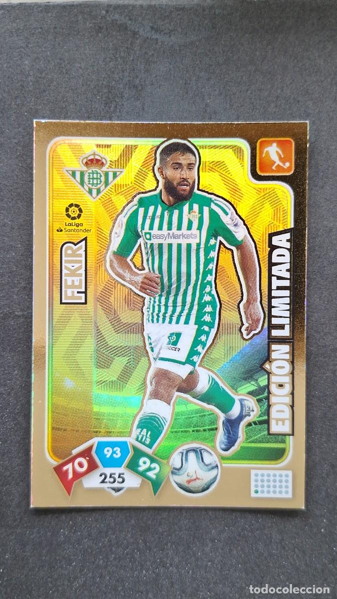 Fu&szlig;ball-Sticker: L1 FEKIR REAL BETIS BALOMPIE EDICION LIMITADA PANINI ADRENALYN XL LIGA 2019/20 19 20